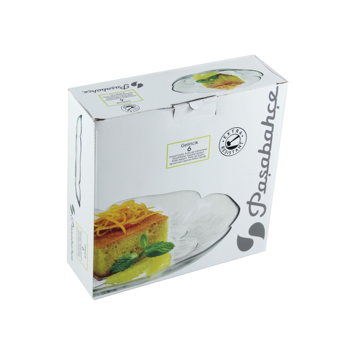 Paşabahçe Gelincik 6�lı Pasta Tabağı