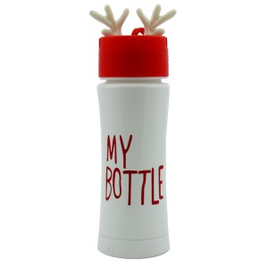 My Bottle Telefon Standlı Cam Matara Kırmızı