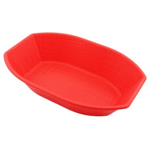 Zücci Plastik Ekmek Sepeti Kırmızı