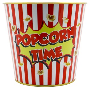Perotti Metal Popcorn & Cips Kovası Büyük - Time