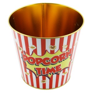 Perotti Metal Popcorn & Cips Kovası Büyük - Time