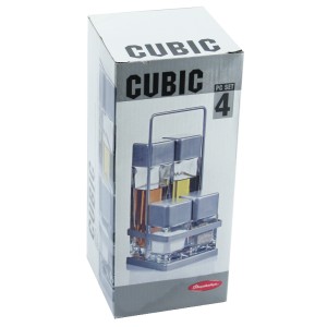 Cubic 4 Parça Tuzluk & Sirkelik Takımı