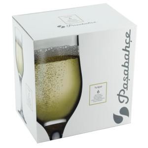 Tulipe 6'lı Flüt Şampanya Kadehi