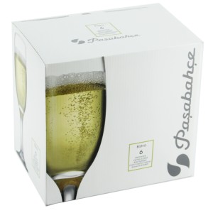 Bistro 6'lı Flüt Şampanya Kadehi