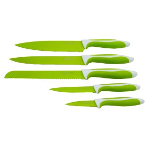 Pakiş 5'li Bıçak Seti Yeşil