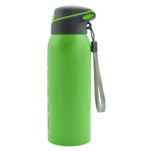 Flask Çelik Renkli Soğuk İçecek Termosu Yeşil 350 ML