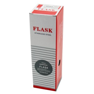 Flask Çelik Renkli Soğuk İçecek Termosu Beyaz 500 ML