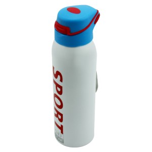 Flask Çelik Renkli Soğuk İçecek Termosu Beyaz 500 ML