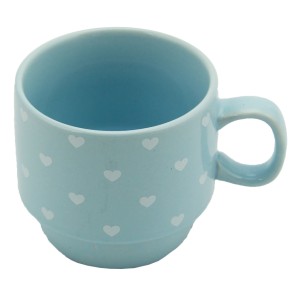 ACR 4'lü Porselen Çay Fincan Takımı Mavi