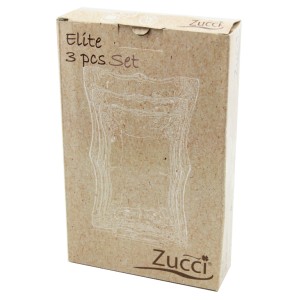 Zucci 3'lü Porselen Kayık Tabak